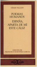 Book cover for Poemas Humanos Espana Aparta De ME Esta Caliz