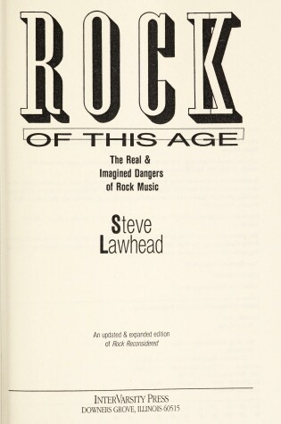 Cover of Rock of This Age