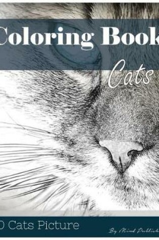 Cover of Cat 30 Pictures, Sketch Grey Scale Coloring Book for Kids Adults and Grown Ups
