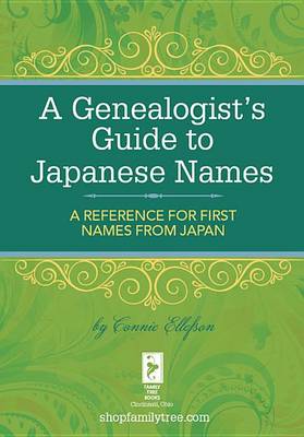 Book cover for A Genealogist's Guide to Japanese Names