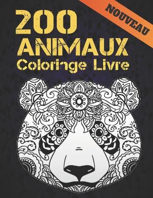 Book cover for Animaux Coloriage Livre Nouveau