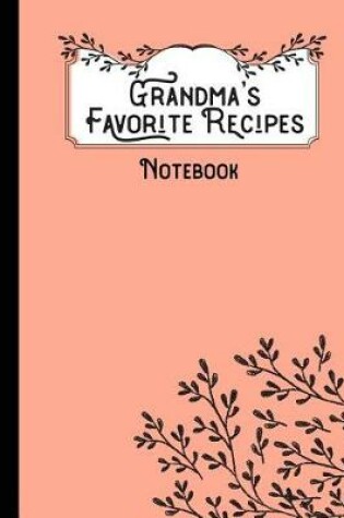 Cover of Grandma's Favorites Recipes