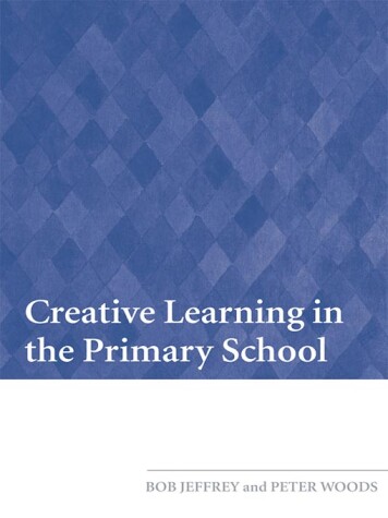 Book cover for Creative Learning in the Primary School