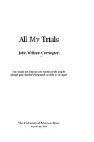 Cover of All My Trials