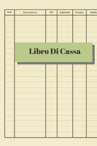 Cover of Libro Di Cassa