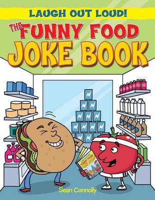 Book cover for The Funny Food Joke Book