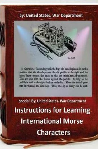 Cover of Instructions for Learning International Morse Characters.( SPECIAL )