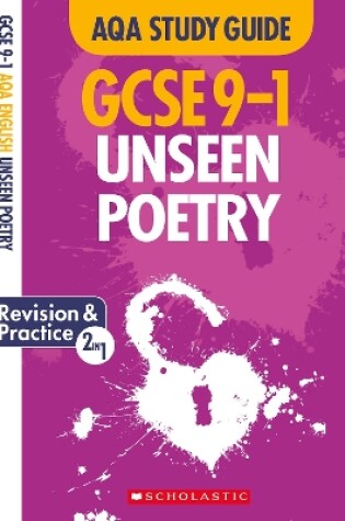 Cover of Unseen Poetry AQA English Literature