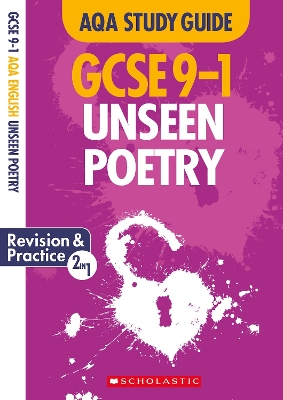 Book cover for Unseen Poetry AQA English Literature