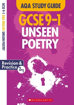 Cover of Unseen Poetry AQA English Literature