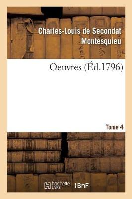 Book cover for Oeuvres. Tome 4