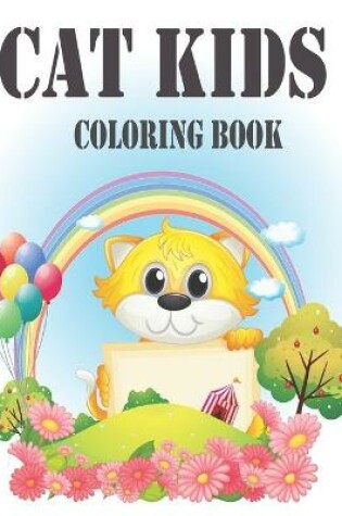 Cover of Cat Kids Coloring Book