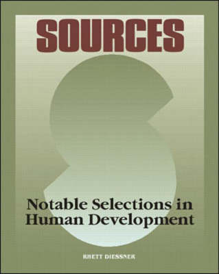 Book cover for Sources Notable Selections in Human Development