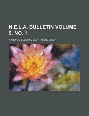 Book cover for N.E.L.A. Bulletin Volume 9, No. 1