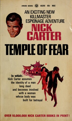 Book cover for Temple of Fear