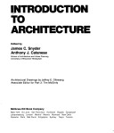 Book cover for Introduction to Architecture