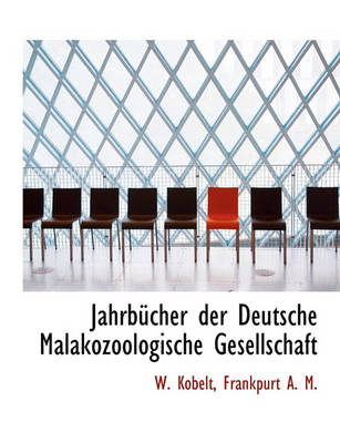 Book cover for Jahrbucher Der Deutsche Malakozoologische Gesellschaft