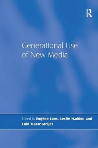 Cover of Generational Use of New Media