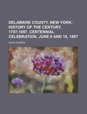 Book cover for Delaware County, New York