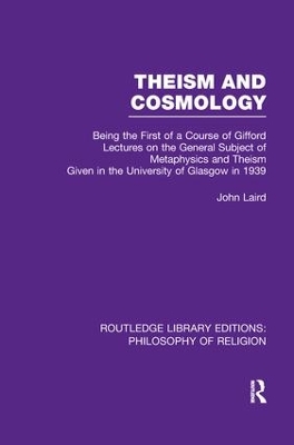 Book cover for Theism and Cosmology