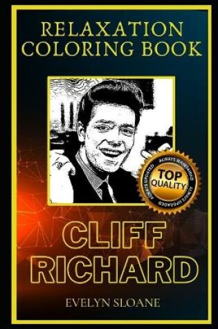 Cover of Cliff Richard Relaxation Coloring Book