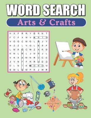 Book cover for Word Search Arts & Crafts