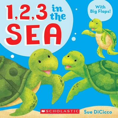 Book cover for 1, 2, 3 in the Sea