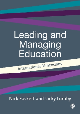 Book cover for Leading and Managing Education