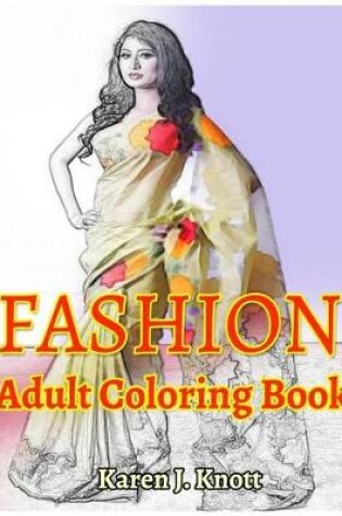 Cover of FASHION Adults coloring books