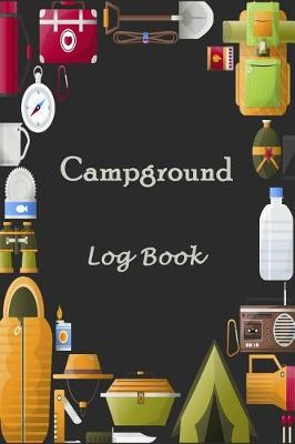 Book cover for Campground Log Book