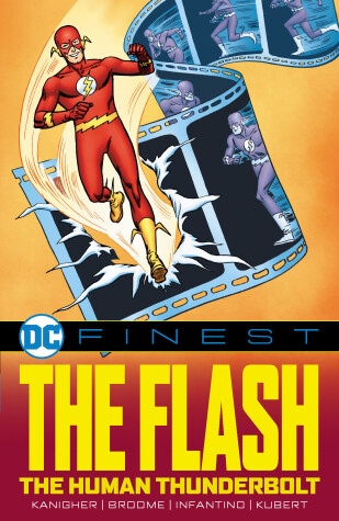 Book cover for DC Finest: The Flash: The Human Thunderbolt