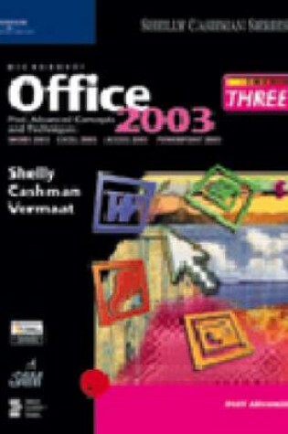 Cover of Microsoft Office 2003 Post-advanced Concepts and Techniques