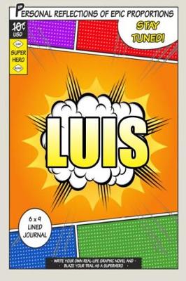 Book cover for Superhero Luis