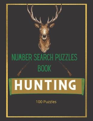 Book cover for Hunting Number Search Puzzles Book