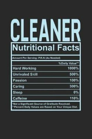 Cover of Cleaner Nutritional Facts