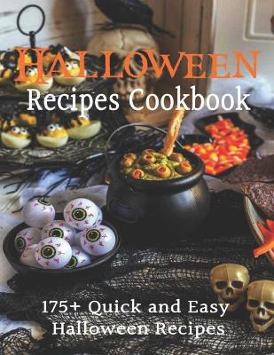 Book cover for Halloween Recipes Cookbook