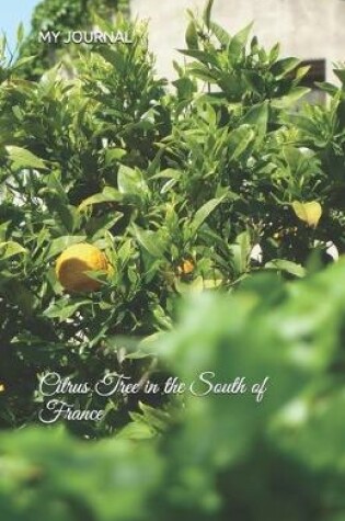 Cover of My Journal Citrus Tree in the South of France Cover