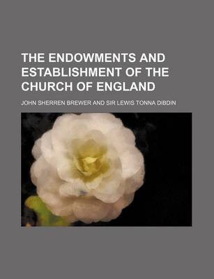 Book cover for The Endowments and Establishment of the Church of England