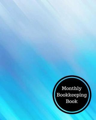 Book cover for Monthly Bookkeeping Book