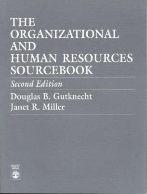 Book cover for The Organizational and Human Resources Sourcebook