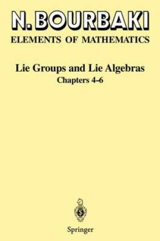 Cover of Lie Groups and Lie Algebras