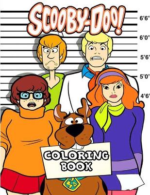 Book cover for Scooby Doo Coloring Book