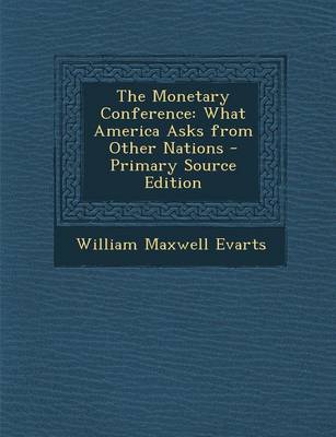 Book cover for The Monetary Conference