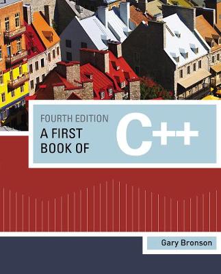 Book cover for A First Book of C++