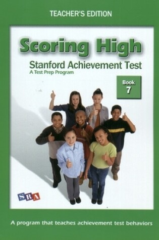 Cover of Scoring High on SAT, Teacher Edition Grade 7