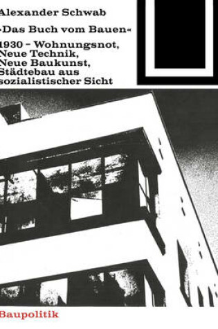 Cover of Das Buch Vom Bauen (1930)