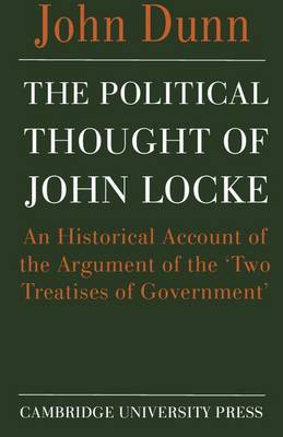 Book cover for The Political Thought of John Locke