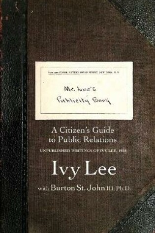 Cover of Mr. Lee's Publicity Book