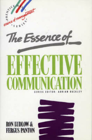 Cover of Essence Effective Communication