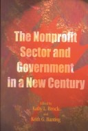 Book cover for The Nonprofit Sector and Government in a New Century